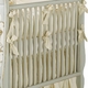 french panel verona crib by art for kids - gold, reef, linen