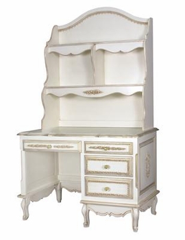 French Student Desk with Hutch (Versailles)