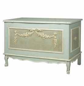 French Toy Chest Provence Blue