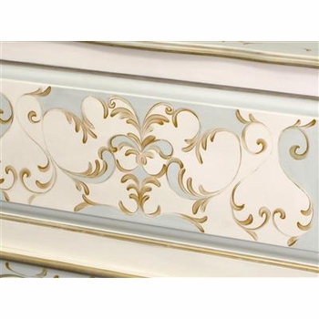 french toy chest (verona reef blue)