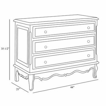 french wide chest