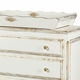 french wide chest with changing tray - versailles creme