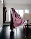 Fringed Throw Blanket - Rice Pattern (Several Colors Available)