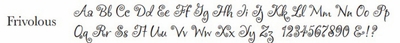 frivolous font