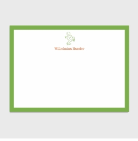 Frog Personalized Kids Stationery