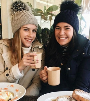 Fur Pom Pom Hat