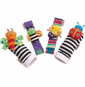 Garden Bug Foot Finder and Wrist Rattle by Lamaze