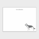 German Shepherd Personalized Kids Stationery