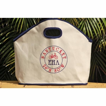 gg "nantucket" stamp travel bag (customizable)