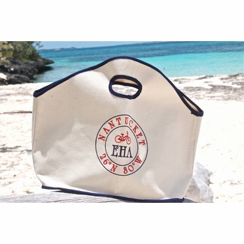 gg "nantucket" stamp travel bag (customizable)