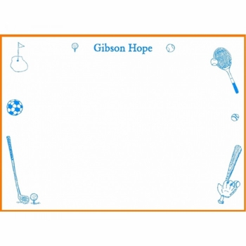 gibson sportschildren's stationery