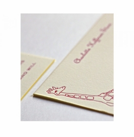 Giraffe Baby Stationery