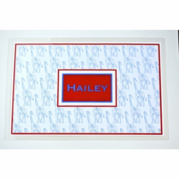 Giraffe Children's Placemat
