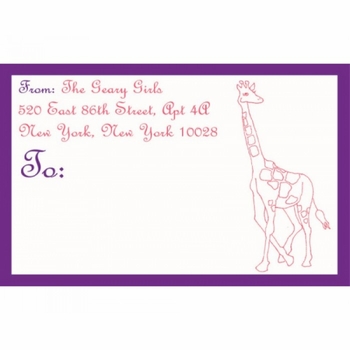 Giraffe Collection Stickers