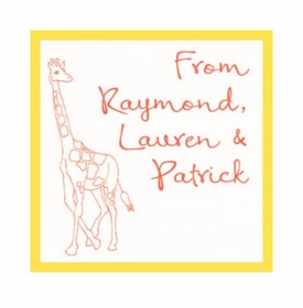 Giraffe Gifts Stickers
