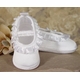 girls christening gown with chandelier trim
