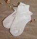 girls christening gown with chandelier trim