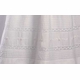 girls short sleeve christening gown with hand embroidery