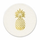 Gold Foil Stamped Pineapple Coasters