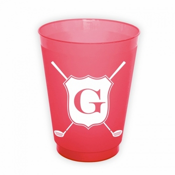 Golfers Crest Round Cups