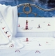 Gordonsbury Embroidered Nautical Fitted Crib Sheet