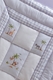 gordonsbury on safari crib quilt - Blue