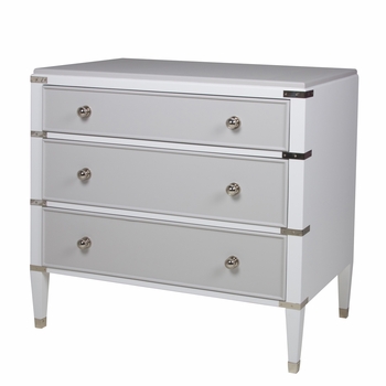 Gramercy Chest Antico White with Dior Grey