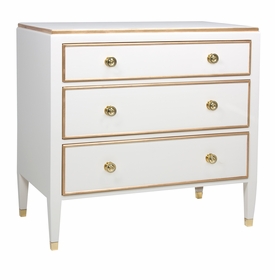Gramercy Chest Gold Trim