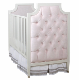 gramercy crib - brussels pink