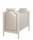 gramercy upholstered panel crib