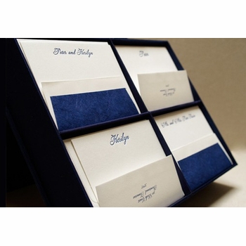 Grand Box of Letterpress Stationery by Haute Papier