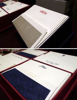 Grand Box of Letterpress Stationery by Haute Papier