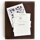Grand Brown Silk Stationery Box - G2