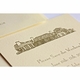 grand building save the date card