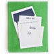 Grand Green Silk Stationery Box - G4
