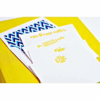 grand yellow silk stationery box - g1