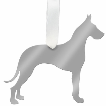 Great Dane Christmas Ornament - Gold