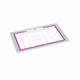 greek key monogram schedule pad