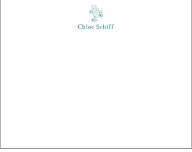 Green Frog Children's Stationery