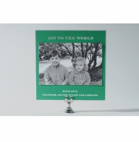 Green Joy Holiday Card