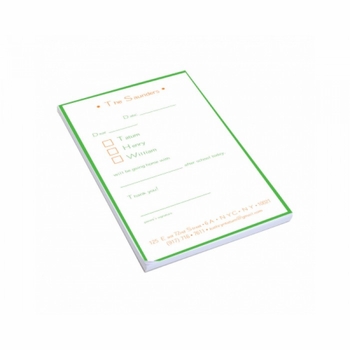 Green Play Date Pad