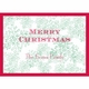Green Snowflakes Holiday Gift Enclosures