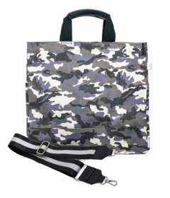 grey camouflage NS tote