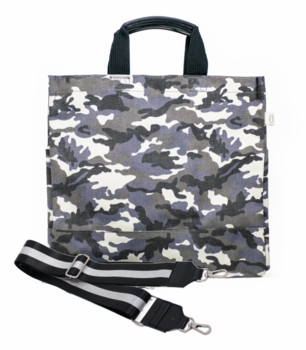 grey camouflage NS tote