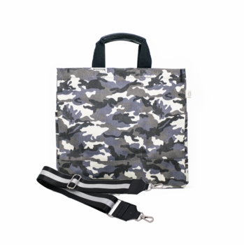grey camouflage NS tote