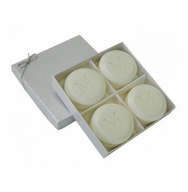 Guest Bar Round Soap Set Block Initial
