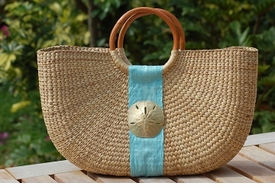 Half Moon Basket Bags