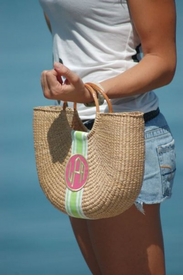 Half Moon Basket Handbag