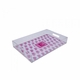 Halsey Hydrangea Lucite Tray