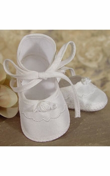 hand embroidered silk christening gown